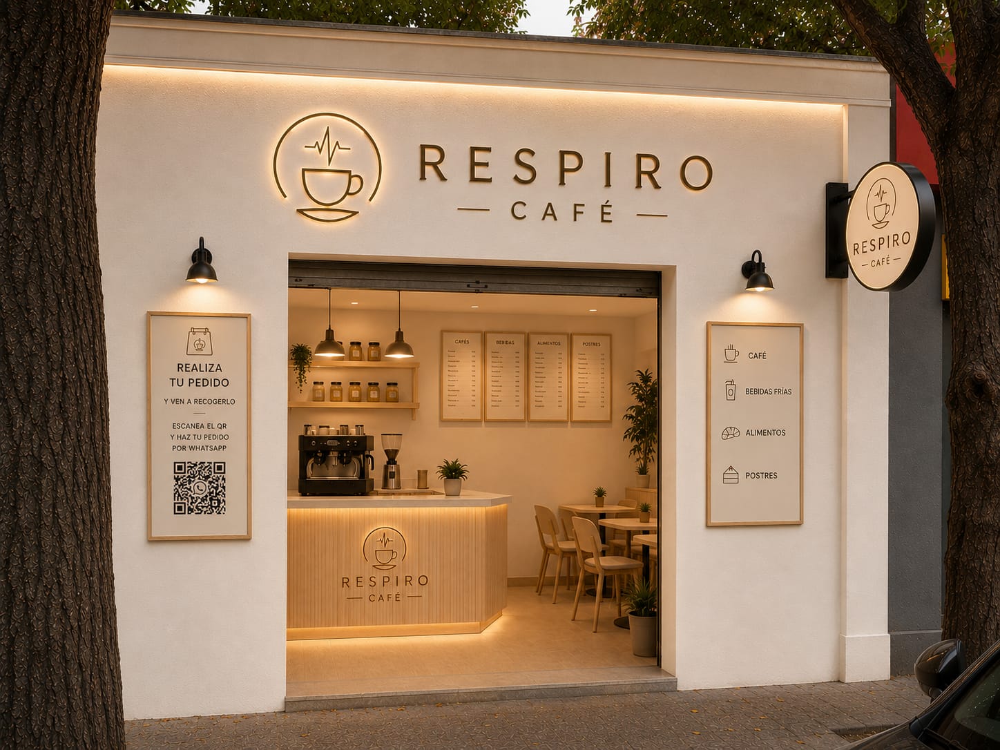 Fachada de Respiro Café